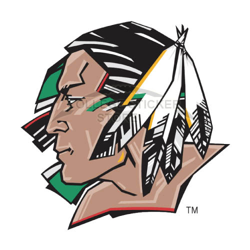 Personal North Dakota Fighting Sioux Iron-on Transfers (Wall Stickers)NO.5584